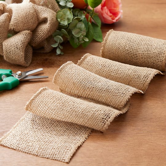 5" x 20ft. Tight Weave Burlap Garland by Ashland™